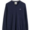 Herren Gant | Superfine Lambswool V-Neck