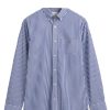 Herren Gant | Reg Poplin Stripe Shirt