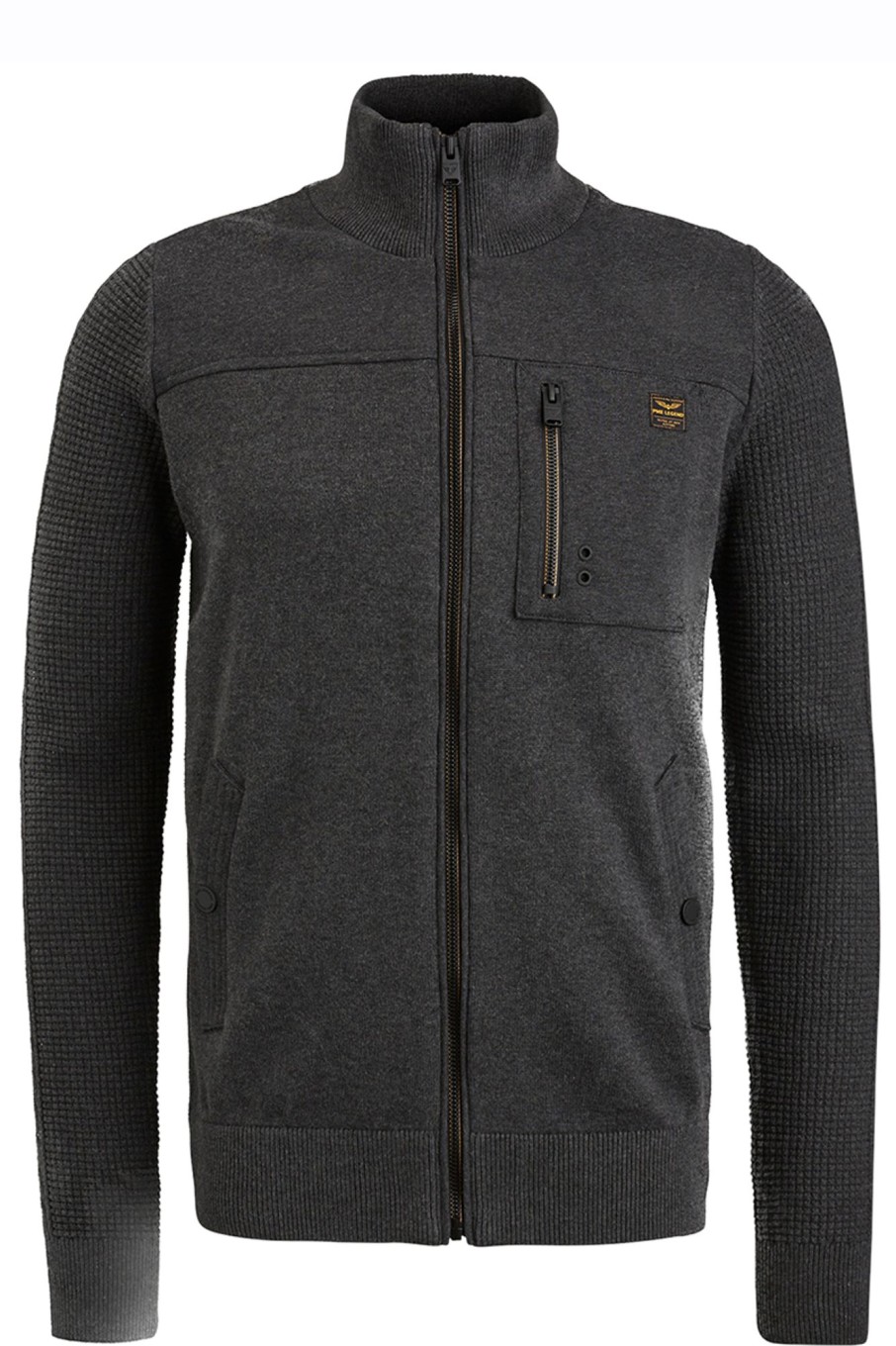 Herren PME Legend | Half Zip Collar Cotton Knit