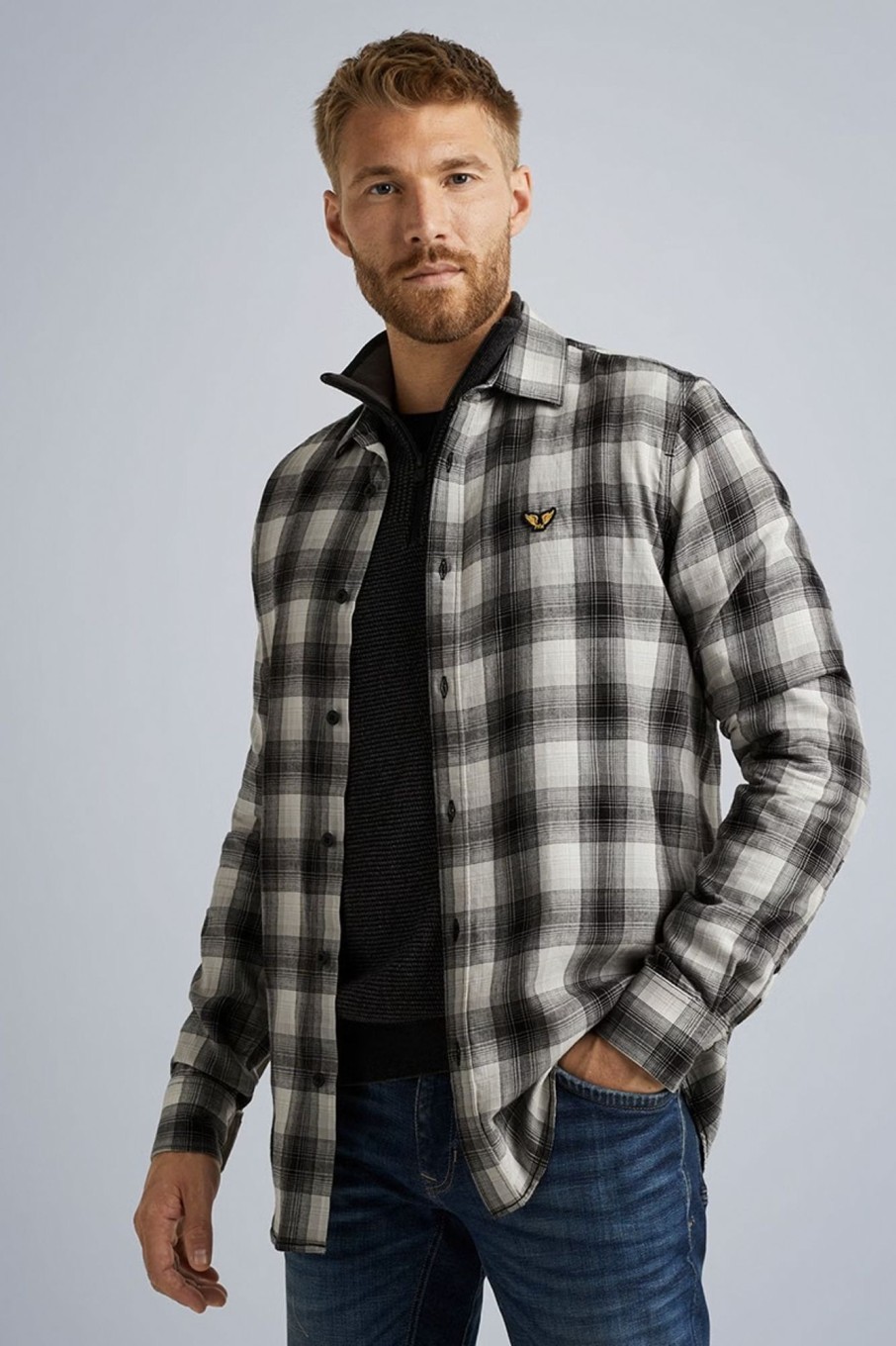 Herren PME Legend | Long Sleeve Shirt Ctn Twill Check