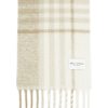 Dames Marc O'Polo | Scarf, Woven, Fuzzy Alpaca-Wool Ble