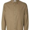 Herren Selected | Slhregowen-Twist Shirt Ls W