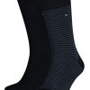 Herren Tommy Hilfiger | Th Men Small Stripe Sock 2P