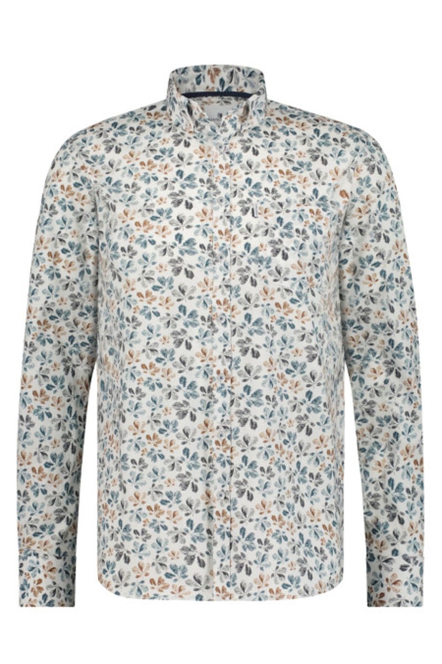 Herren State of Art | Shirt Ls Print Popli