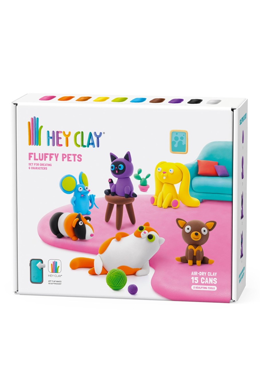 Kids Hey Clay | Fluffy Pets