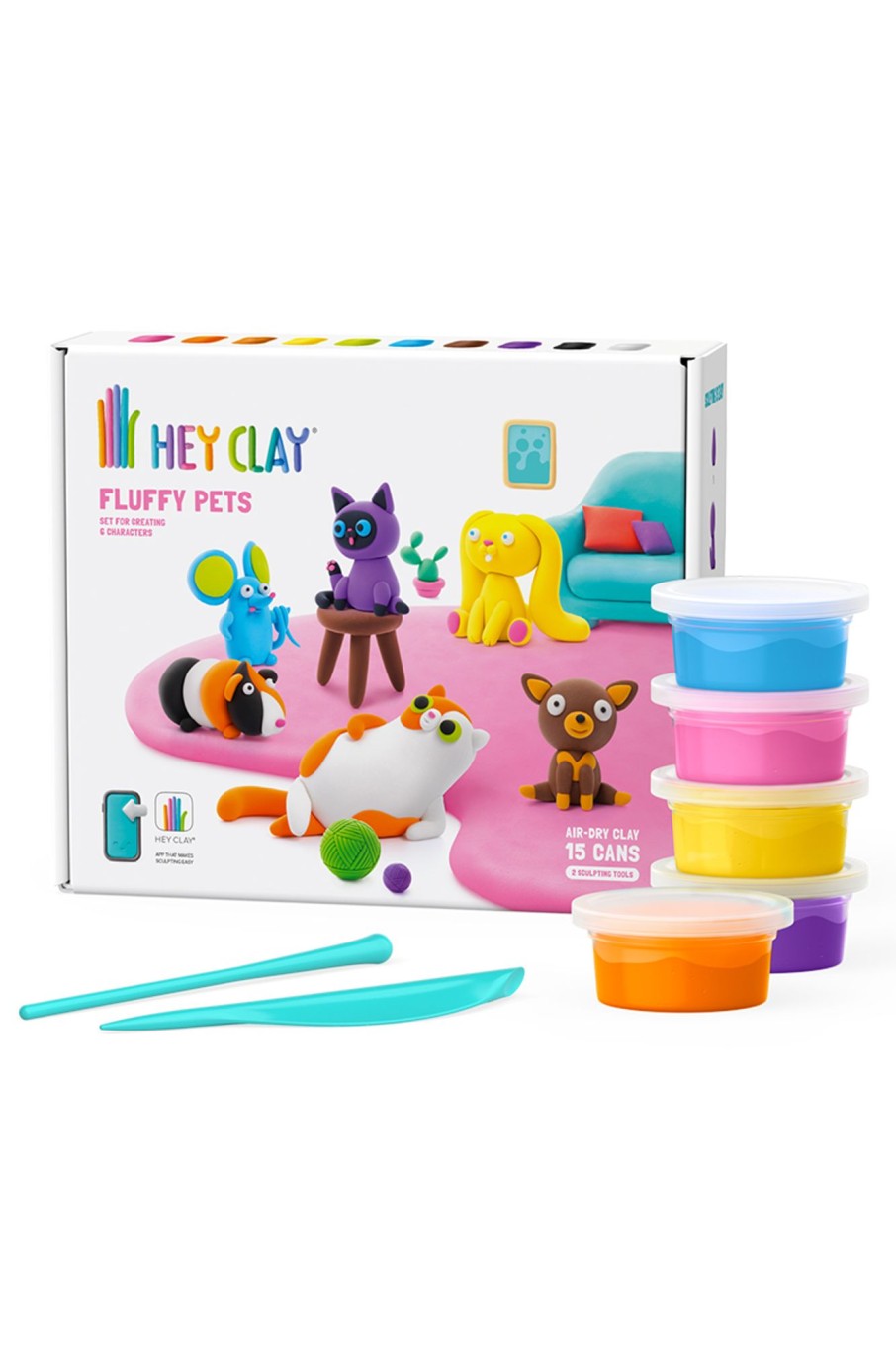 Kids Hey Clay | Fluffy Pets