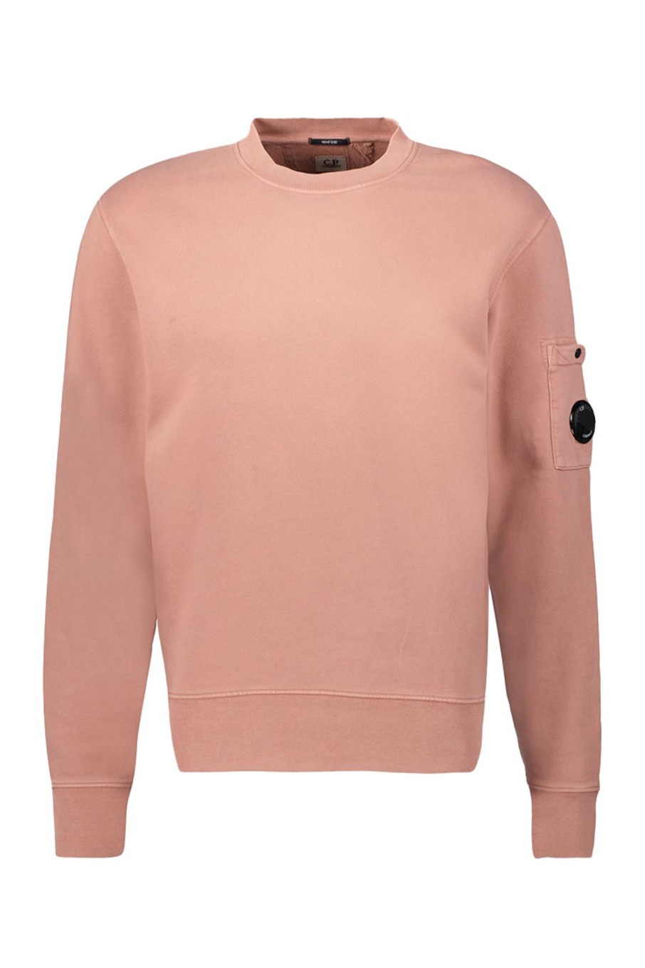 Herren C.P. Company | Brushed & Emerized Diagonal Fleece Lens Sweatshirt