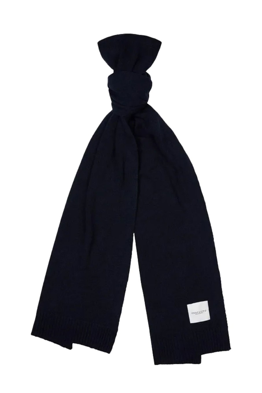 Herren Profuomo | Scarf Wool Cashmere Navy