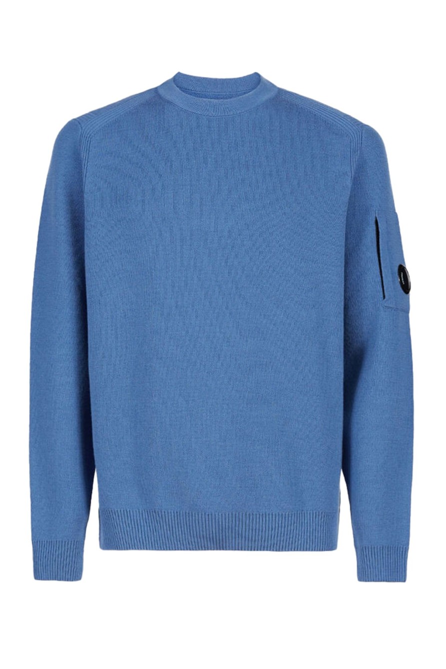 Herren C.P. Company | Re-Wool Double Pattern Knit