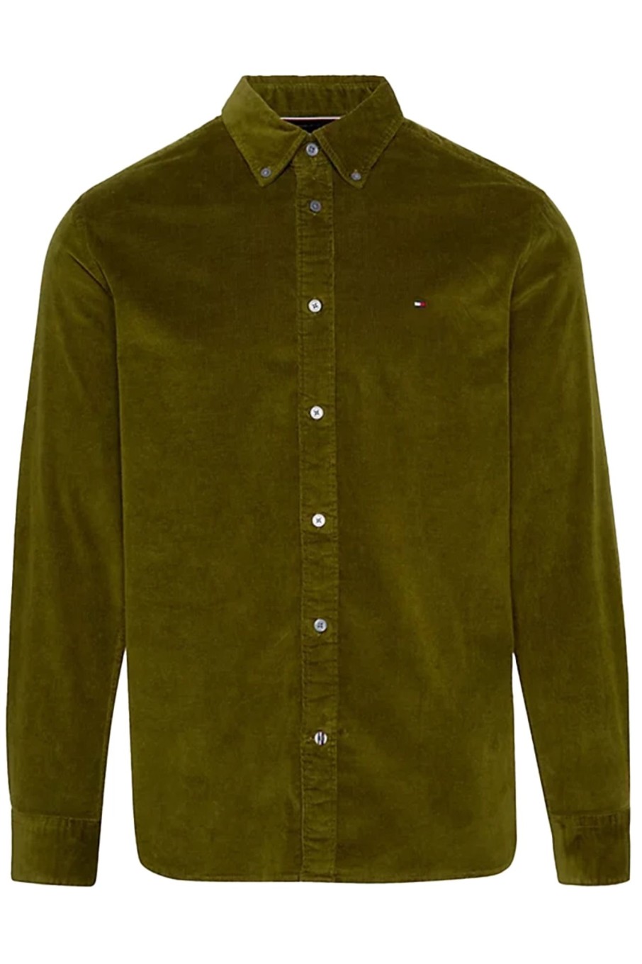 Herren Tommy Hilfiger | Flex Solid Corduroy Rf Shirt